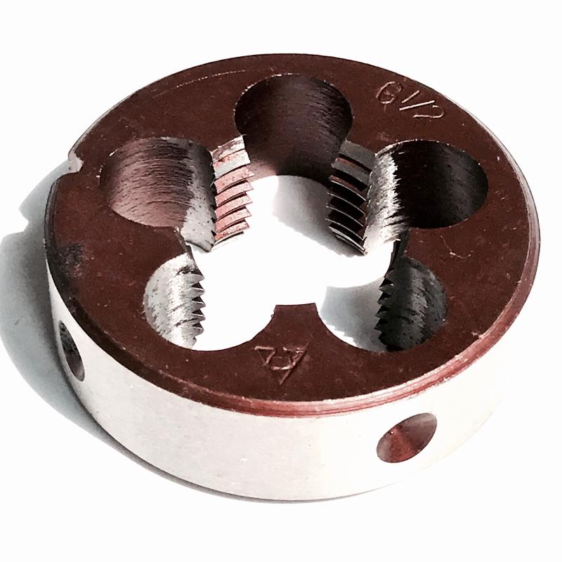 Free shipping 1PC HSS6542 made British Steel Pipe BSP machine Die G1/2-14 pipe threading die for machine threading SS steel
Free shipping 1PC HSS6542 made British Steel Pipe BSP machine Die G1/2-14 pipe threading die for machine threading SS steel