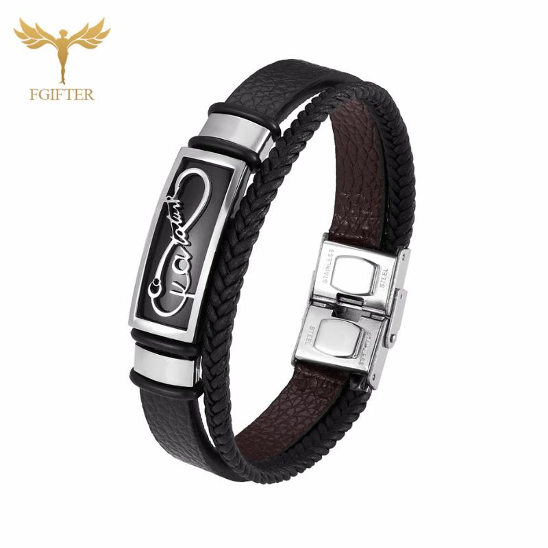 Romantic Forever Infinity Bracelet 2020 Fasion Jewellery Stainless Steel Leather Bracelets Couple Lovers Friendship Gift
Romantic Forever Infinity Bracelet 2020 Fasion Jewellery Stainless Steel Leather Bracelets Couple Lovers Friendship Gift