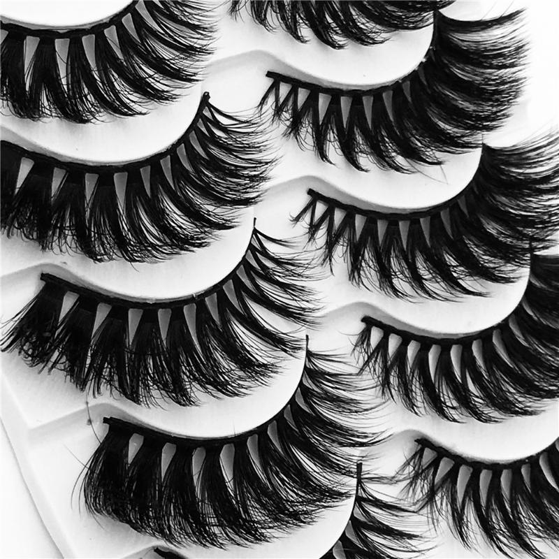 5 pairs 100% Real Fake Mink Eyelashes 3D Natural False Eyelashes 3d Mink Lashes Soft Eyelash Extension Makeup Kit Cilios G808
5 pairs 100% Real Fake Mink Eyelashes 3D Natural False Eyelashes 3d Mink Lashes Soft Eyelash Extension Makeup Kit Cilios G808