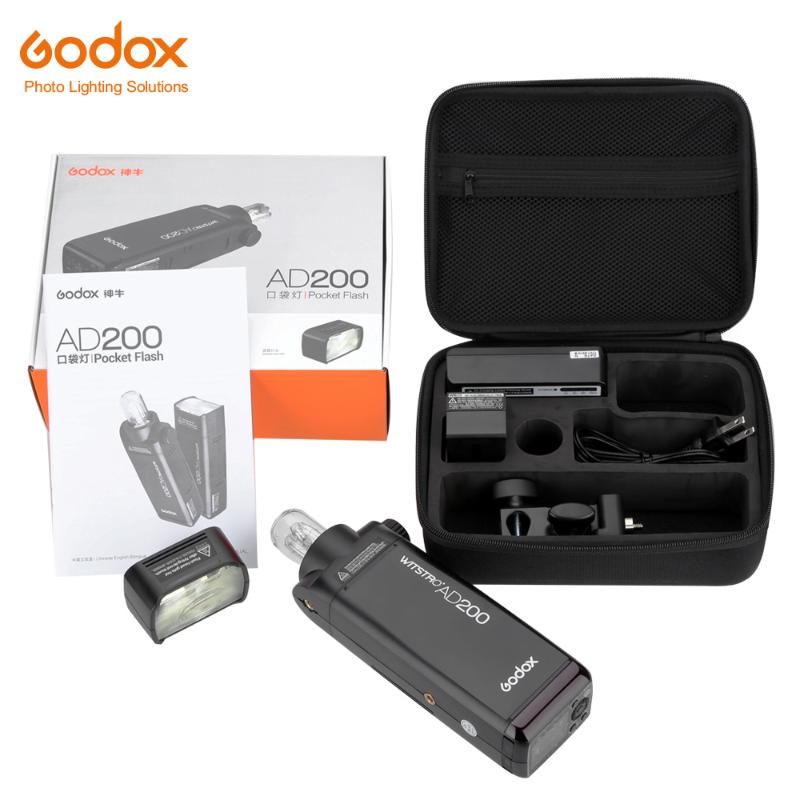 Godox AD200 200Ws 2.4GL Flash Strobe 1/8000 HSS Cordless Monolight with 2900mAh Lithimu Battery 500 Full Power Shots
Godox AD200 200Ws 2.4GL Flash Strobe 1/8000 HSS Cordless Monolight with 2900mAh Lithimu Battery 500 Full Power Shots