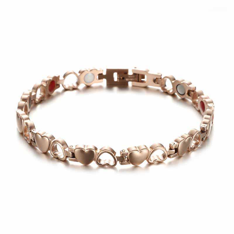 Love Heart Magnetic Bracelets for Women Mens Stainless Steel Germanium Health Energy Bracelet Dropshipping
Love Heart Magnetic Bracelets for Women Mens Stainless Steel Germanium Health Energy Bracelet Dropshipping