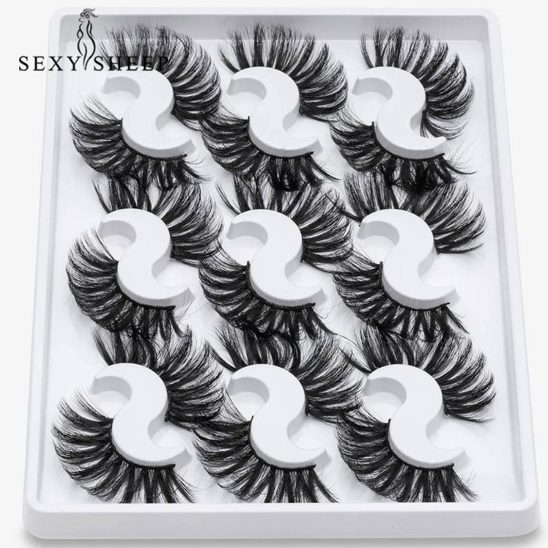 Sexysheep 4/9 Pairs 25mm Eyelashes 3D False lashes Thick Crisscross Makeup Eyelash Extension Natural Volume Soft Fake Eye Lashes
Sexysheep 4/9 Pairs 25mm Eyelashes 3D False lashes Thick Crisscross Makeup Eyelash Extension Natural Volume Soft Fake Eye Lashes