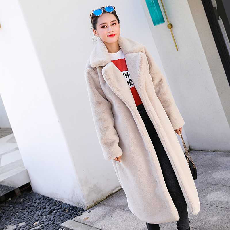 Winter Women Faux Fur Coat Elegant Fluffy Plush Lapel Overcoat Thick Warm Female Furry Outerwear Pink Long Fur Jacket, Beige
Winter Women Faux Fur Coat Elegant Fluffy Plush Lapel Overcoat Thick Warm Female Furry Outerwear Pink Long Fur Jacket, Beige