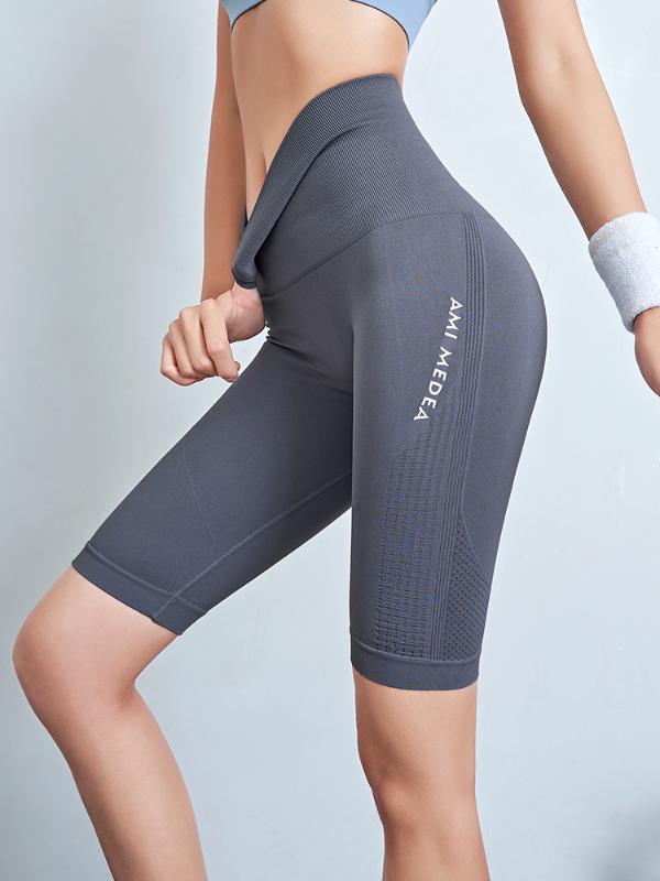 Lusure running five-point pants women' summer high waist seamless skinny yoga pants quick-drying fitness hip sports, Black
Lusure running five-point pants women' summer high waist seamless skinny yoga pants quick-drying fitness hip sports, Black