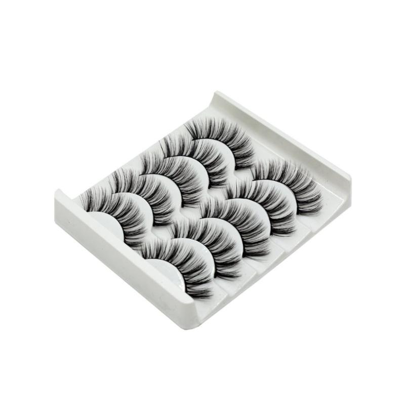 5 Pairs 3D Handmade False Eyelashes Thick Cross Long False Eyelashes Eye Lashes Makeup Extension Tools
5 Pairs 3D Handmade False Eyelashes Thick Cross Long False Eyelashes Eye Lashes Makeup Extension Tools