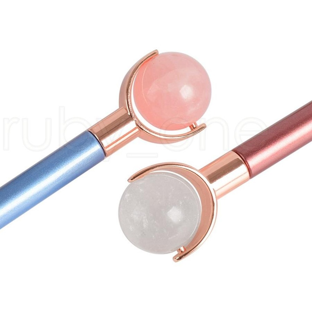 Natural Jade Roller Massage Face Shaper Massager Relaxation Tool Masaje Con Rodillo De Jade Facial Beauty Tool Face Jade Roller Massage