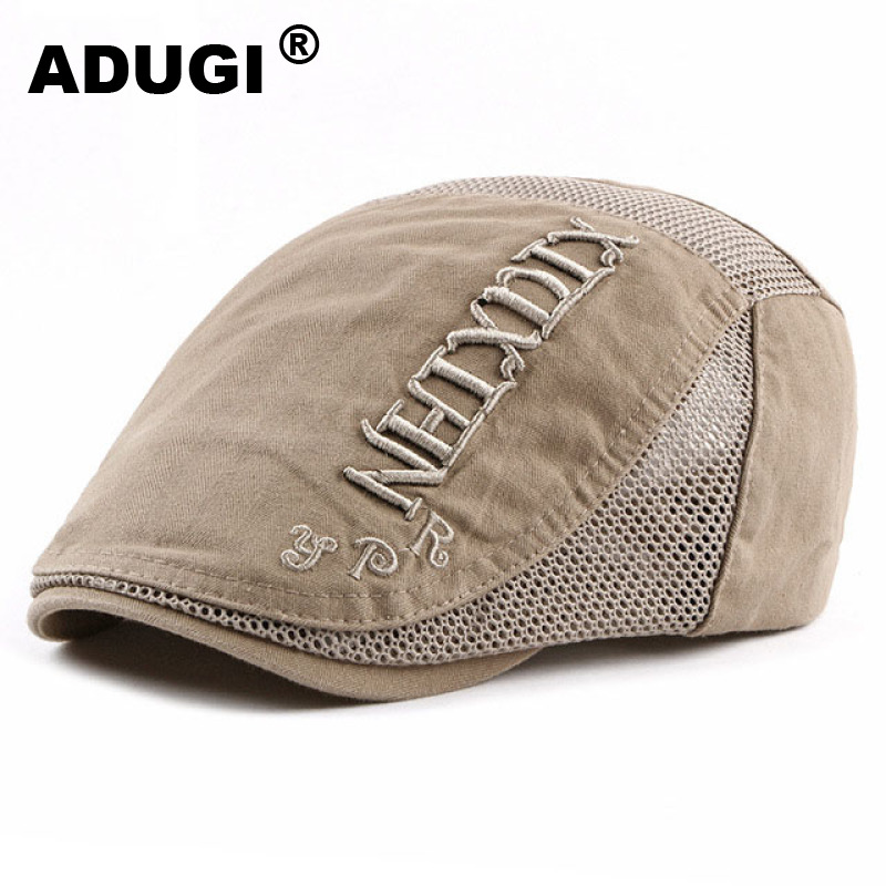 ADUGI Breathable Forward Hat Men's Outdoor Leisure Hat Sun Korean Version of the Spring and Summer Thin Duck Tongue Beret, Black
ADUGI Breathable Forward Hat Men's Outdoor Leisure Hat Sun Korean Version of the Spring and Summer Thin Duck Tongue Beret, Black