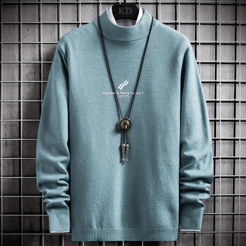 2020 Korean Slim Half Turtleneck Sweater Men Winter Long Sleeve Thick Warm Knit Mens Jumper Classic Male Bottoming Sweaters, Black
2020 Korean Slim Half Turtleneck Sweater Men Winter Long Sleeve Thick Warm Knit Mens Jumper Classic Male Bottoming Sweaters, Black