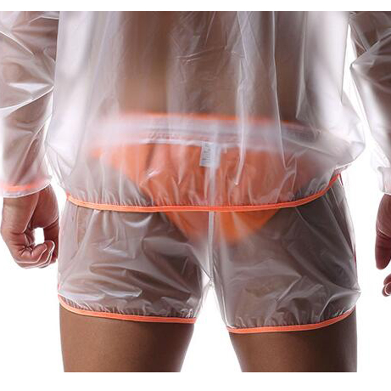 Transparent Waterproof Beach Shorts Men Quick Dry Swim Bathing Suits Trunks Surfing Swimwear Board Short De Bain Homme C19040801