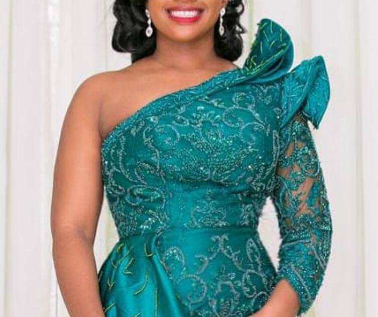 arabic aso ebi luxurious lace beaded evening dresses one shoulder mermaid prom dresses vintage formal party second reception gowns zj00