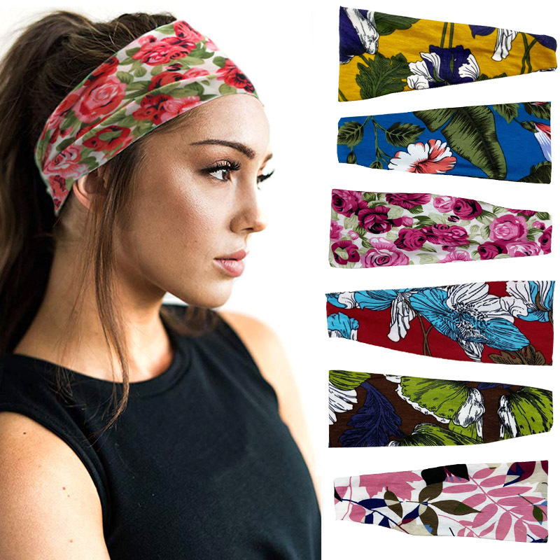 Flower Printed Yoga sport headband Wide sweatband hood Gym Work out Fitness cycling Running travel head bands for women men
Flower Printed Yoga sport headband Wide sweatband hood Gym Work out Fitness cycling Running travel head bands for women men