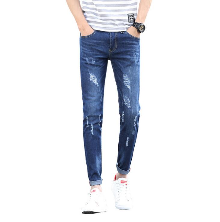 2020 New Men's Fashion Thin Jeans Business Casual Stretch Slim Jeans Classic Trousers Denim Pants Male, Blue
2020 New Men's Fashion Thin Jeans Business Casual Stretch Slim Jeans Classic Trousers Denim Pants Male, Blue