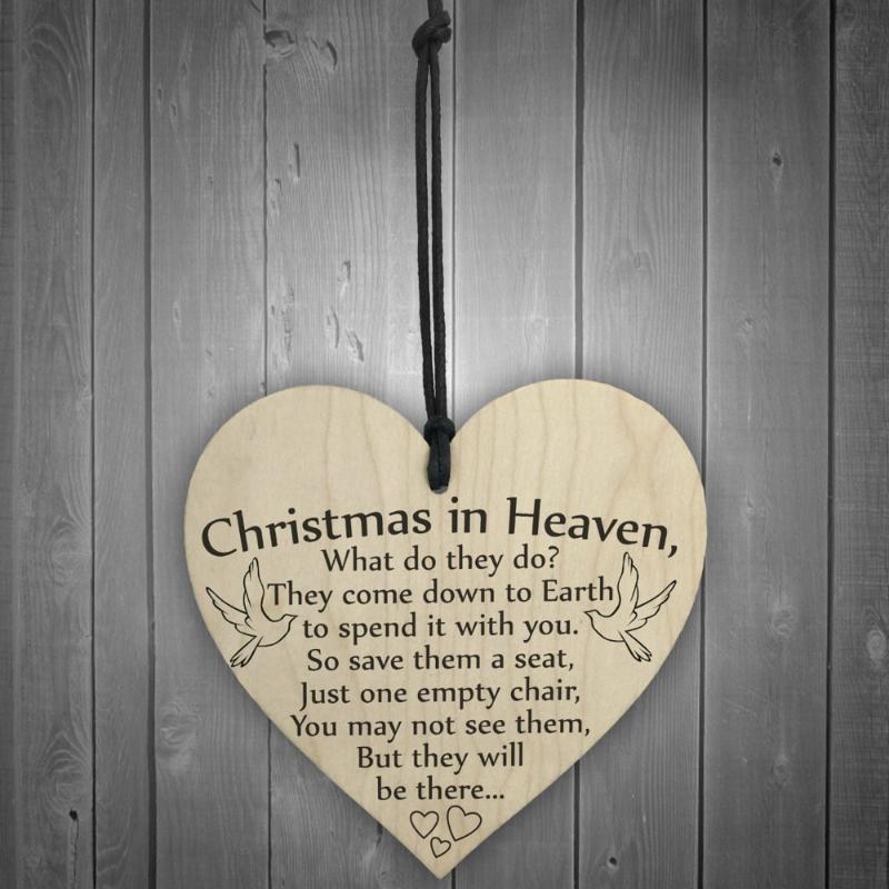 1pc Christmas in Heaven Wood Heart Plaque Sign Friendship Home Decoration High Quality Festival Product Heart Shape L*5
1pc Christmas in Heaven Wood Heart Plaque Sign Friendship Home Decoration High Quality Festival Product Heart Shape L*5