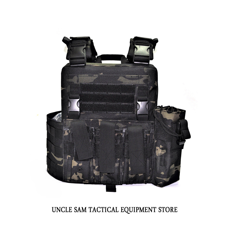 Tactical Body Armor Vest Nylon Molle Plate Carrier Vest Outdoor Armor Plate Carrier Army Vests Hunting Equipment, Cp
Tactical Body Armor Vest Nylon Molle Plate Carrier Vest Outdoor Armor Plate Carrier Army Vests Hunting Equipment, Cp