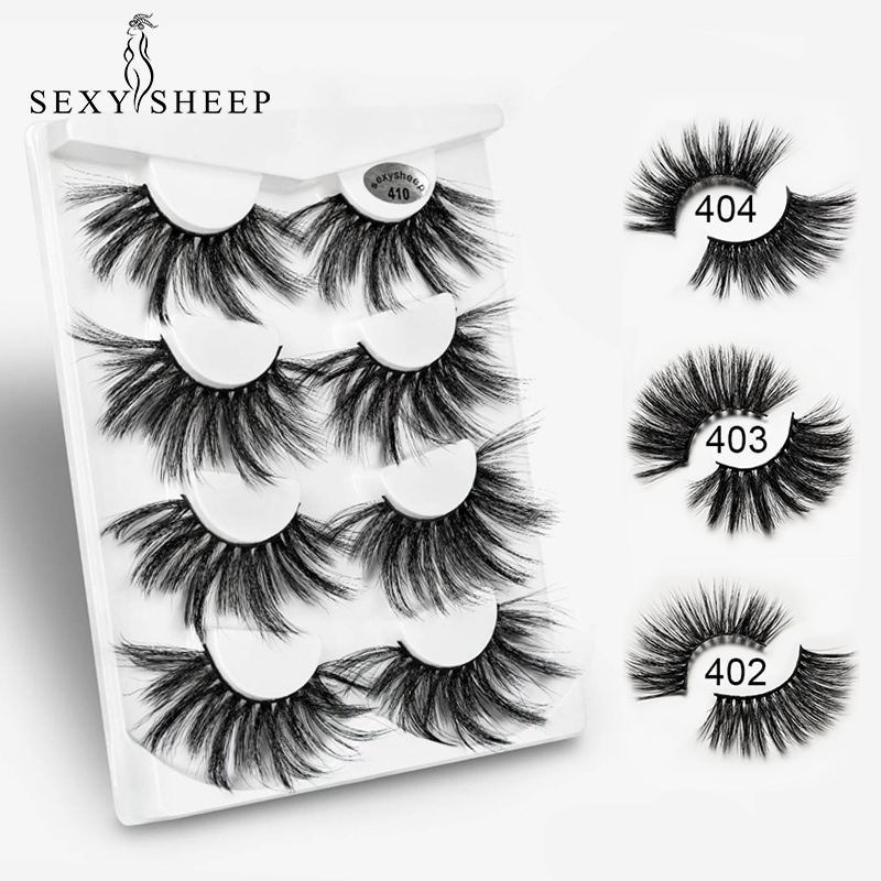 4 Pairs 25mm 3D Mink Eyelashes 3D Mink Lashes Thick HandMade Full Strip Lashes Volume Soft False Eyelashes Extension
4 Pairs 25mm 3D Mink Eyelashes 3D Mink Lashes Thick HandMade Full Strip Lashes Volume Soft False Eyelashes Extension