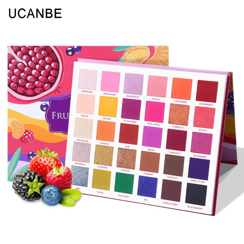 UCANBE 30 Colors Fruit Pie Filling Eye Shadow Palette Makeup Kit glow Bright Glitter Shimmer Matte Shades Pigment Eyeshadow, Army green
UCANBE 30 Colors Fruit Pie Filling Eye Shadow Palette Makeup Kit glow Bright Glitter Shimmer Matte Shades Pigment Eyeshadow, Army green