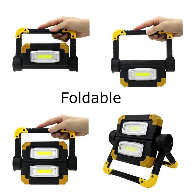 Outdoor LED Work Light Portable Folding COB LED Lights for Outdoor Hiking Fishing Emergency
Outdoor LED Work Light Portable Folding COB LED Lights for Outdoor Hiking Fishing Emergency