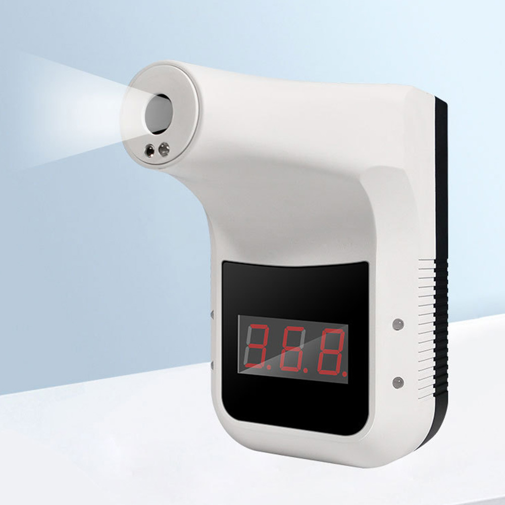 High Precision Wall Mounted K3 Infrared Thermometer Non-contact Digital LCD Display For School Office Factory Restaurant Temperature Sensor
