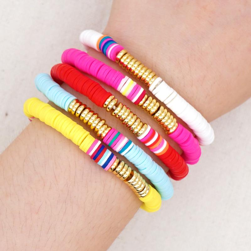GRAPES Heishi Bracelets Women 2020 Fashion Summer Polymer Clay Beads Bracelet African Pulseras Multicolor Handmade Boho Jewelry
GRAPES Heishi Bracelets Women 2020 Fashion Summer Polymer Clay Beads Bracelet African Pulseras Multicolor Handmade Boho Jewelry