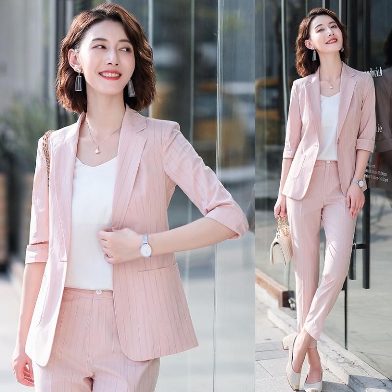 Fashion Ladies Pant Suits for Women Business Suits Pink Blazer and Jacket Sets Work Wear Office Uniform Styles, Blazer only
Fashion Ladies Pant Suits for Women Business Suits Pink Blazer and Jacket Sets Work Wear Office Uniform Styles, Blazer only