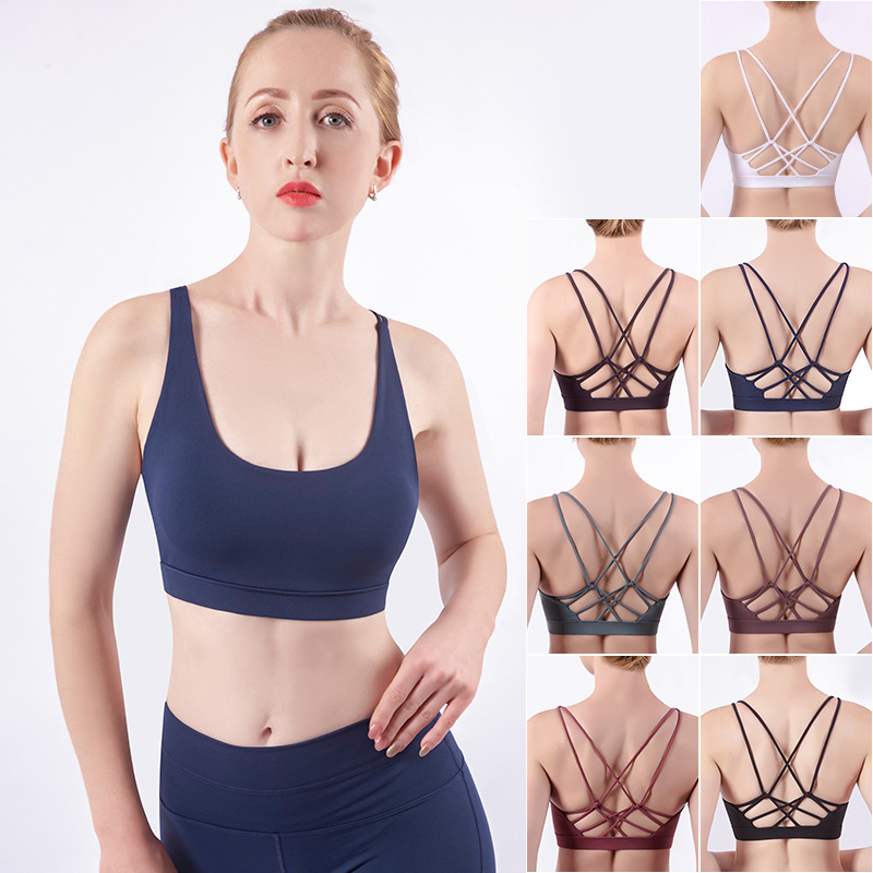 New Sexy Beauty Back Yoga Bra Women -Resistant Push-up Breathable Fitness Running Wireless Sports Under /30, Sports brassiere w985 hai yue yan
New Sexy Beauty Back Yoga Bra Women -Resistant Push-up Breathable Fitness Running Wireless Sports Under /30, Sports brassiere w985 hai yue yan