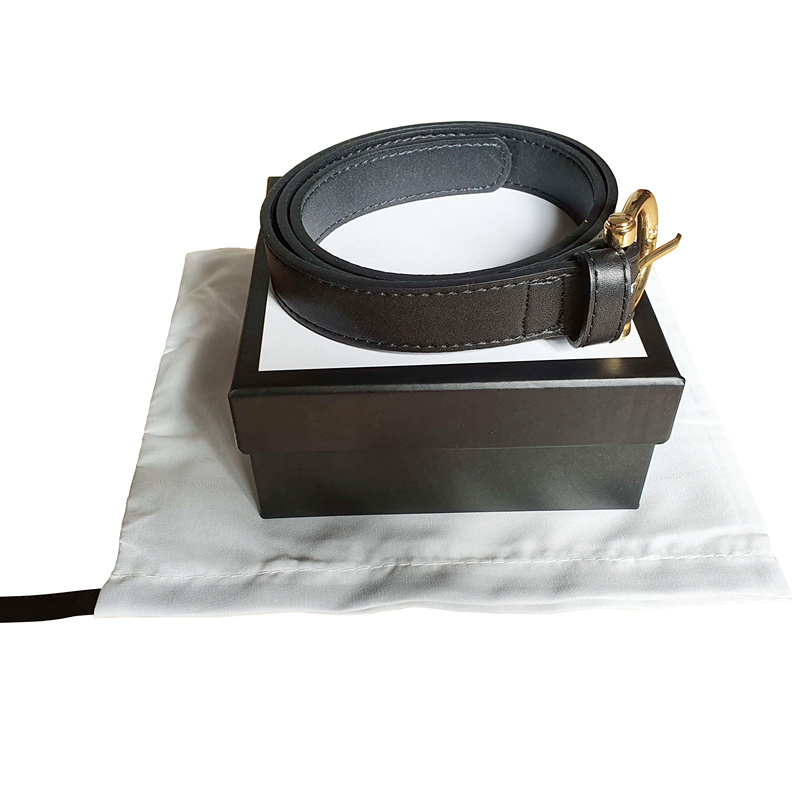 Fashion Men/women belt womens high Quality big gold buckle Genuine Leather black and white color Cowhide Belt For Mens Belts free shipping