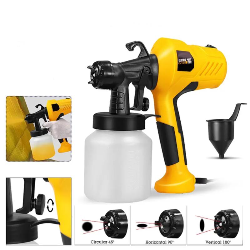 800ML 2.5MM Nozzle Handheld Spray Gun Paint Sprayers Power Paint Gun For Clean Up Spray Pesticide Flow Control Electric Airbrush
800ML 2.5MM Nozzle Handheld Spray Gun Paint Sprayers Power Paint Gun For Clean Up Spray Pesticide Flow Control Electric Airbrush