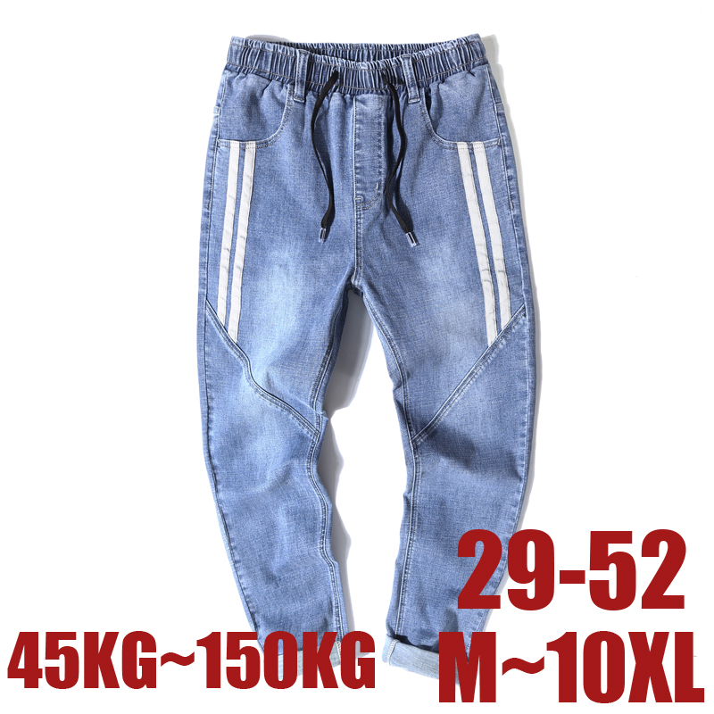 Autumn winter Casual Large size men's jeans trousers mens summer new simple fashion trousers straight full length Oversize pants, Blue
Autumn winter Casual Large size men's jeans trousers mens summer new simple fashion trousers straight full length Oversize pants, Blue