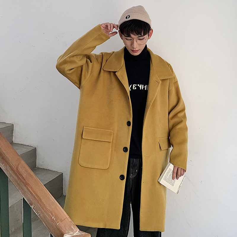 2020 Autumn And Winter New Korean Version Of The Long Section Couple Models Lambskin Lining Solid Color Casual Wool Coat, Black
2020 Autumn And Winter New Korean Version Of The Long Section Couple Models Lambskin Lining Solid Color Casual Wool Coat, Black