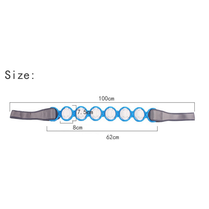 Waist Back Roller Massager Manual Rolling Ball Neck Leg Slimming Strap Rope Massage Device 2020
Waist Back Roller Massager Manual Rolling Ball Neck Leg Slimming Strap Rope Massage Device 2020
