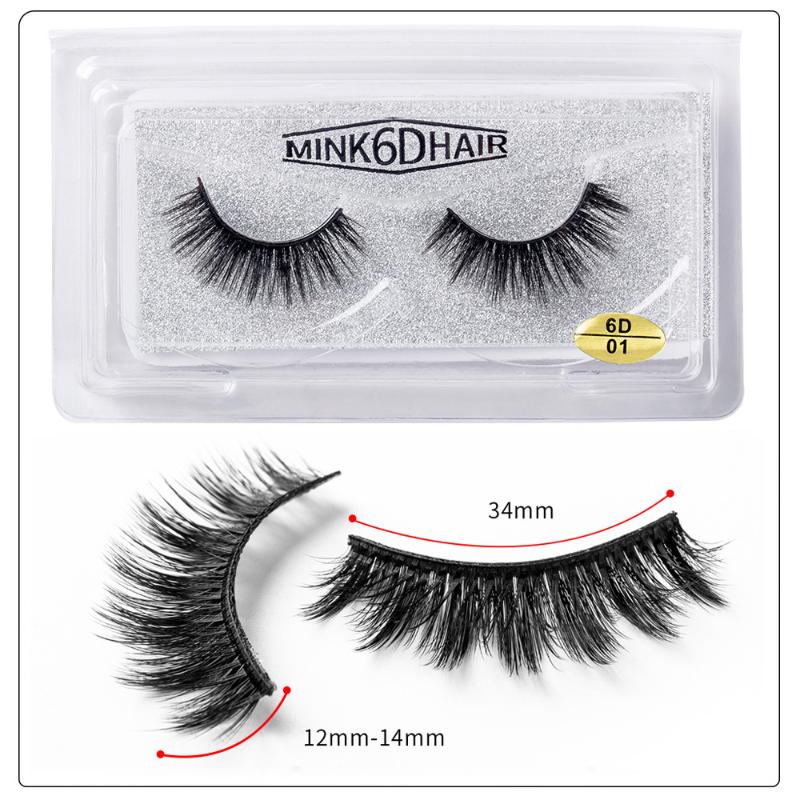 1Pair 6D Synthetic Hair Lashes Natural False Eyelashes Dramatic Volume Fake Lashes Makeup Eyelash Extension Silk Eyelashes D01
1Pair 6D Synthetic Hair Lashes Natural False Eyelashes Dramatic Volume Fake Lashes Makeup Eyelash Extension Silk Eyelashes D01