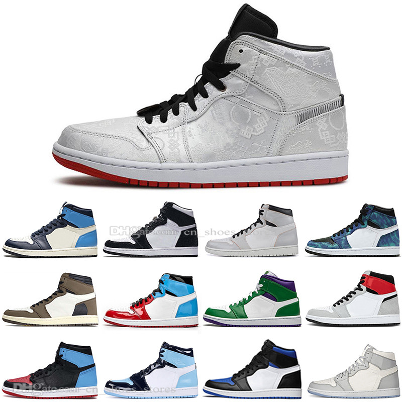 1 High Obsidian Fearless Edison Chen CLOT UNC Mens Basketball Shoes Tie-Dye 1s Light Smoke Grey Gym Red Iridescent Men Women Sports Sneakers
1 High Obsidian Fearless Edison Chen CLOT UNC Mens Basketball Shoes Tie-Dye 1s Light Smoke Grey Gym Red Iridescent Men Women Sports Sneakers