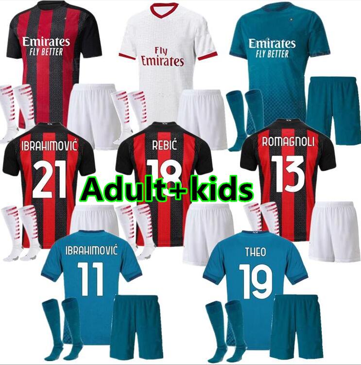 adult boys AC 2020 2021 milan IBRAHIMOVIC soccer jerseys Set 20 21 PIATEK PAQUETA THEO REBIC football shirts men kids kits uniforms, Blue
adult boys AC 2020 2021 milan IBRAHIMOVIC soccer jerseys Set 20 21 PIATEK PAQUETA THEO REBIC football shirts men kids kits uniforms, Blue