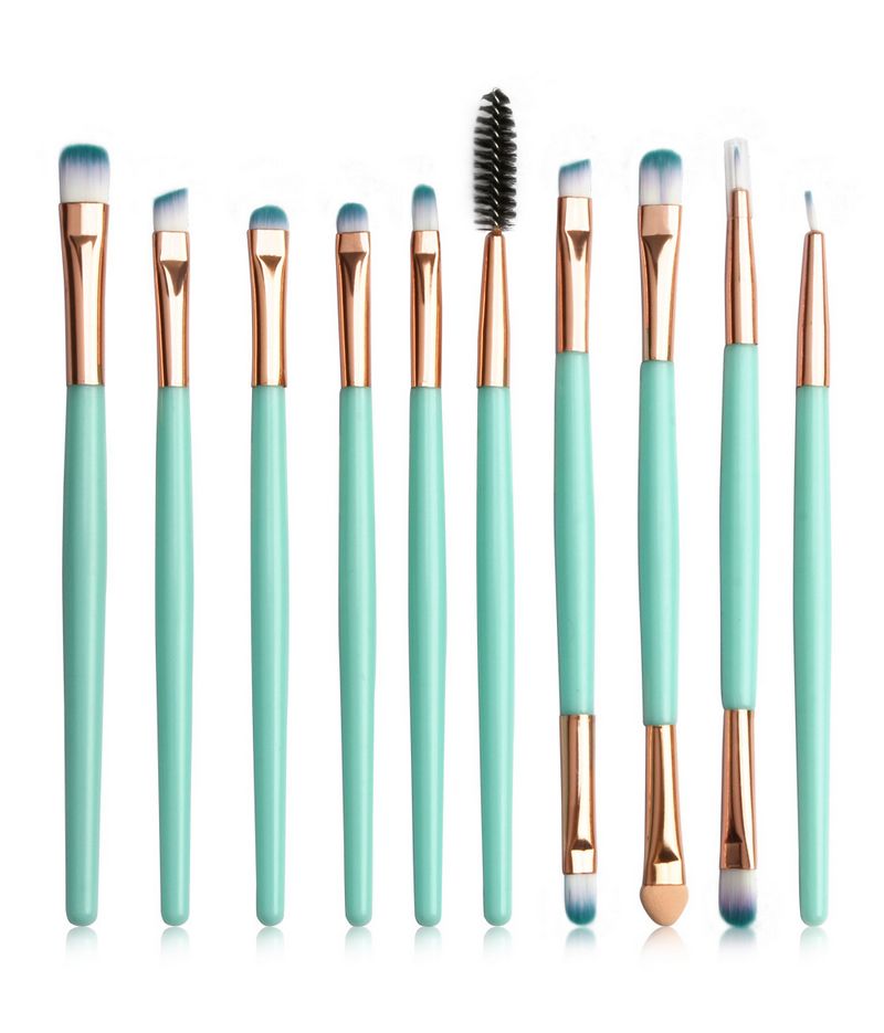 MAANGE 10 pcs/lot Makeup Brushes Set For Eye shadow eyeliner mascara Make Up Brush set Tools