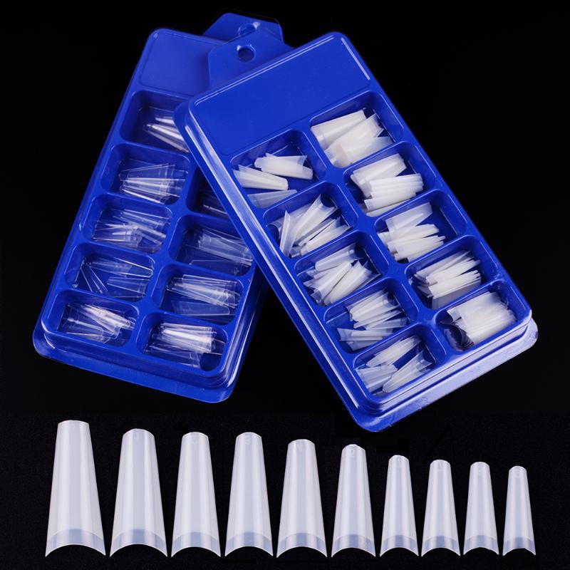 100Pcs Long Ballerina Nails French Fake Nails Tips ABS Half Cover Fasle Manicure Acrylic Nail Art Tools, Transparent
100Pcs Long Ballerina Nails French Fake Nails Tips ABS Half Cover Fasle Manicure Acrylic Nail Art Tools, Transparent