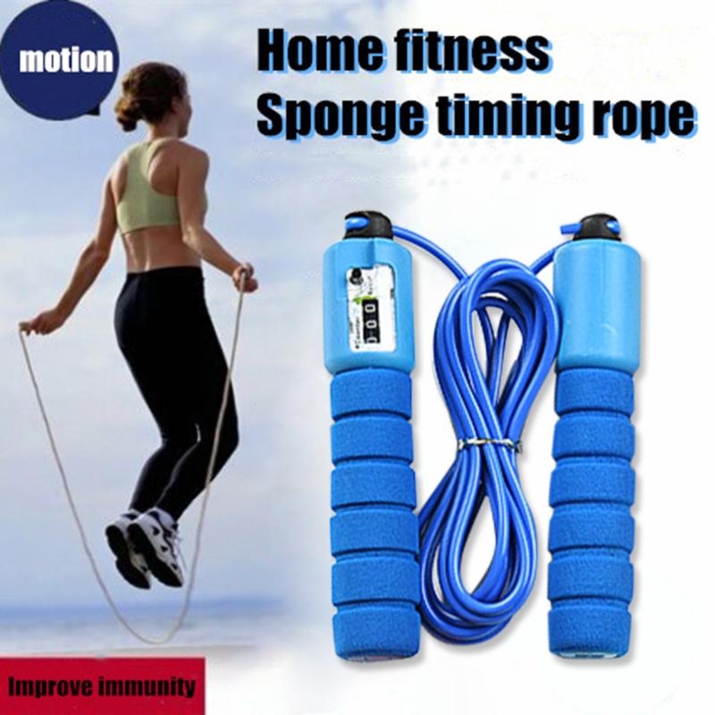 Jump Ropes with Counter Sports Fitness Adjustable Fast Speed Counting Jump Skip Rope Skipping Wire Durable and Easy Adjust Hot 7
Jump Ropes with Counter Sports Fitness Adjustable Fast Speed Counting Jump Skip Rope Skipping Wire Durable and Easy Adjust Hot 7