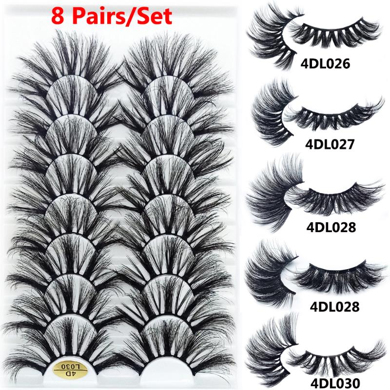 5/8Pairs Mink Hair False Eyelashes Natural Long Wispies Lashes Handmade Cruelty-free Extension Criss-cross Makeup Eyelashes
5/8Pairs Mink Hair False Eyelashes Natural Long Wispies Lashes Handmade Cruelty-free Extension Criss-cross Makeup Eyelashes