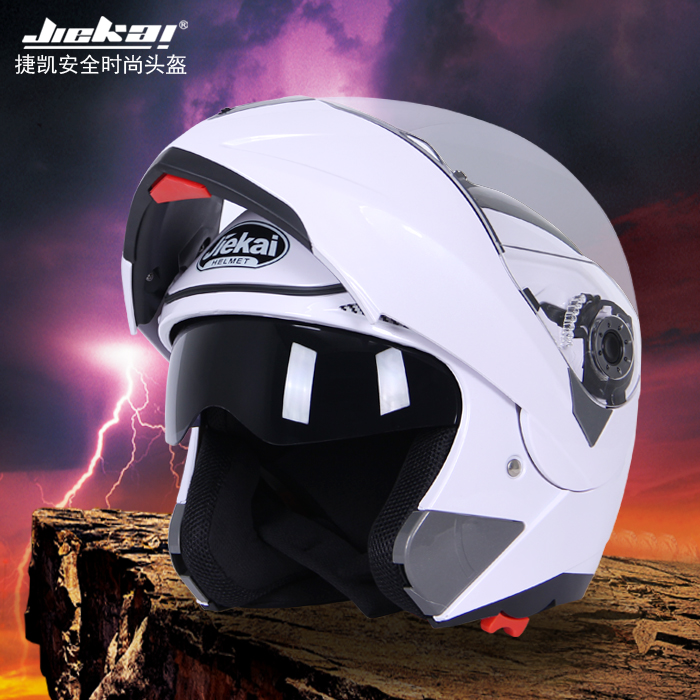 JIEKAI JK105 four seasons Motorcycle helmet general jie face full face double lens, Dark grey
JIEKAI JK105 four seasons Motorcycle helmet general jie face full face double lens, Dark grey