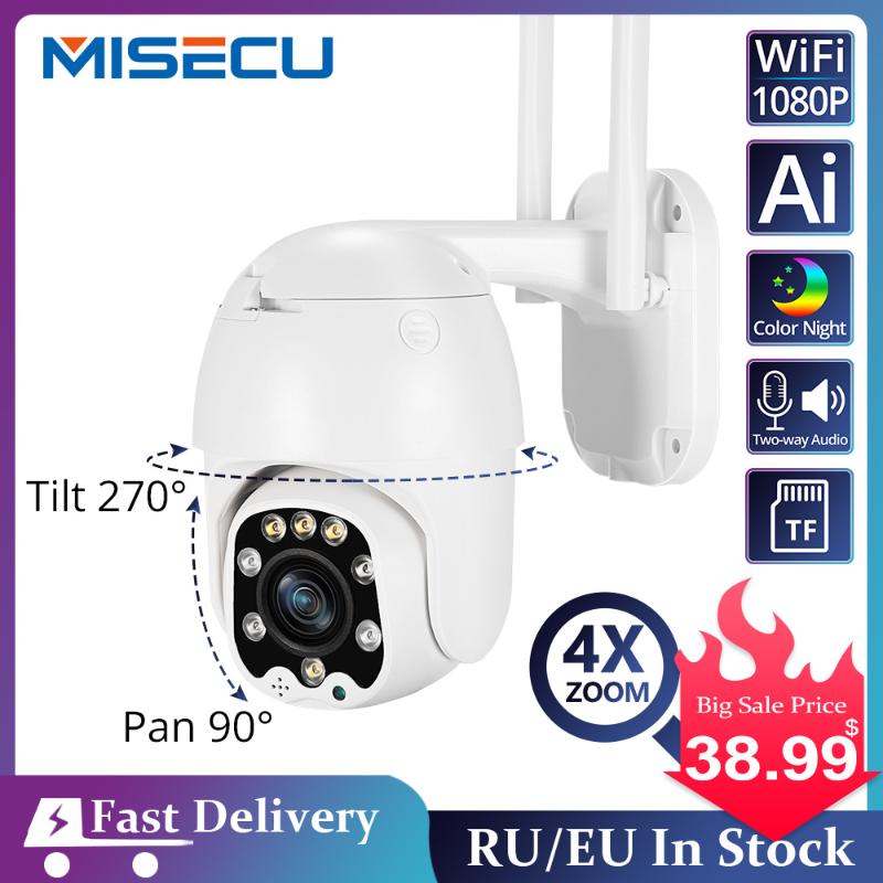 Ai 1080P PTZ 4X Optical Zoom IP Camera Wifi Outdoor Speed Dome Wireless Security Camera Pan Tilt 2MP Network CCTV Surveillance
Ai 1080P PTZ 4X Optical Zoom IP Camera Wifi Outdoor Speed Dome Wireless Security Camera Pan Tilt 2MP Network CCTV Surveillance