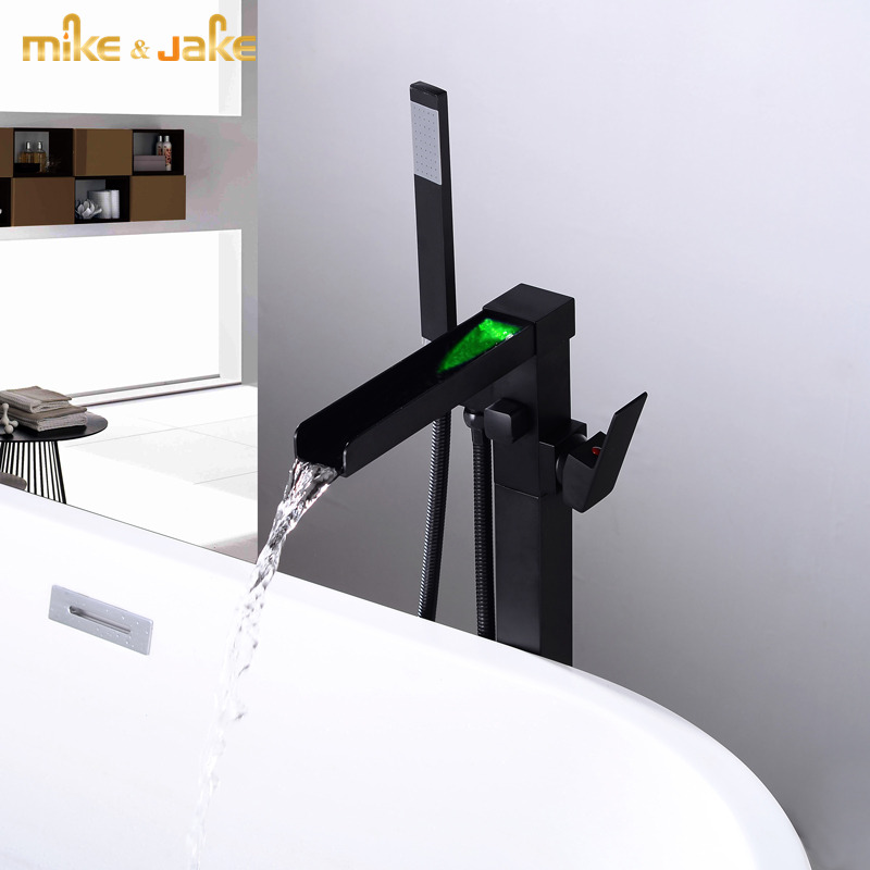 Matte Black Floor Stand basin faucet led bathtub stand tap Shower Mixer Brass Shower set led Bathtub faucet floor tap
Matte Black Floor Stand basin faucet led bathtub stand tap Shower Mixer Brass Shower set led Bathtub faucet floor tap