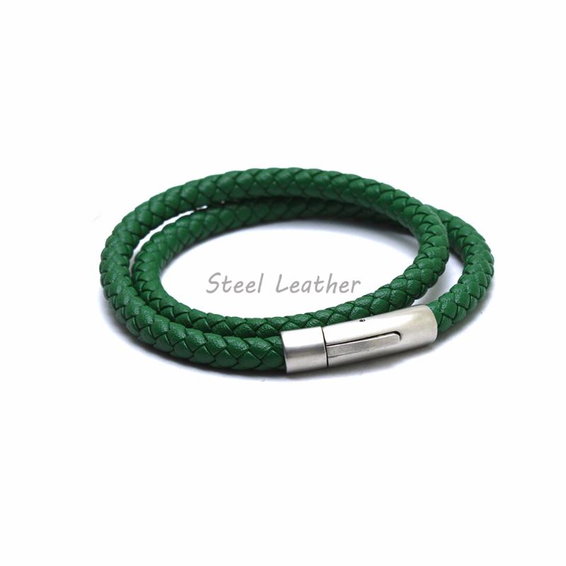 5pcs/lot Custom Logo Men's Leather Bracelet - Button Men's Multilayer Wrap Woven Leather Bracelet for Men Women Fashion Bangle
5pcs/lot Custom Logo Men's Leather Bracelet - Button Men's Multilayer Wrap Woven Leather Bracelet for Men Women Fashion Bangle