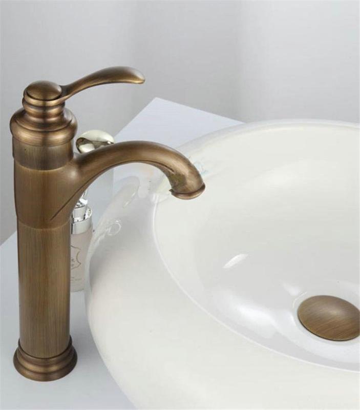 Classical Antique Sink Bathroom Faucet Antique brass sink Bath Mixer Tap Morden design Single handle basin faucet Deck Mount tap
Classical Antique Sink Bathroom Faucet Antique brass sink Bath Mixer Tap Morden design Single handle basin faucet Deck Mount tap