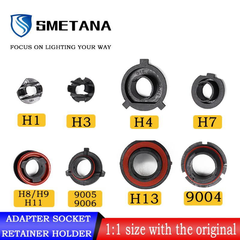 SMETANA 1pair Black Car LED Headlight Bulb Socket Adapter Retainer Holder for H1 H3 H4 H7 H8 H9 H11 H13 9004 9005 9006 9007
SMETANA 1pair Black Car LED Headlight Bulb Socket Adapter Retainer Holder for H1 H3 H4 H7 H8 H9 H11 H13 9004 9005 9006 9007