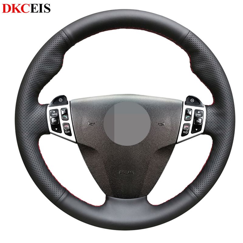 DIY Hand-stitched Black PU Leather Car Steering Wheel Cover for Saab 9-3 2006 2007 2008 2009 2010 2011 9-5 2009 2008 2007 2006
DIY Hand-stitched Black PU Leather Car Steering Wheel Cover for Saab 9-3 2006 2007 2008 2009 2010 2011 9-5 2009 2008 2007 2006
