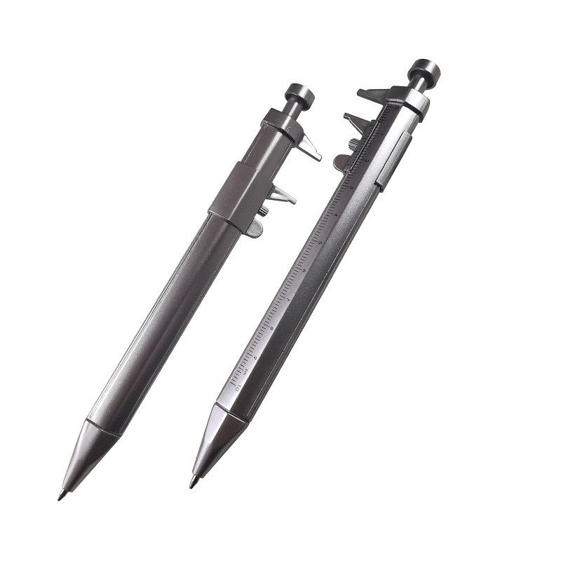 Multifunction 0.5mm Gel Ink Pen Vernier Caliper Roller Ball Pen Stationery Ball-Point 2 Colors Drop shipping