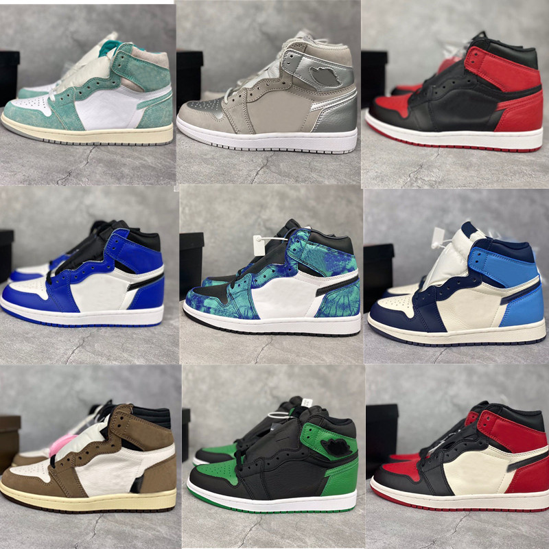 New High OG 1 Basketball Shoes 1s Royal Black Gold White Pine Green Toe NC Obsidian UNC Patent Men Women Stylist Sneakers Trainers 36-46, 23
New High OG 1 Basketball Shoes 1s Royal Black Gold White Pine Green Toe NC Obsidian UNC Patent Men Women Stylist Sneakers Trainers 36-46, 23