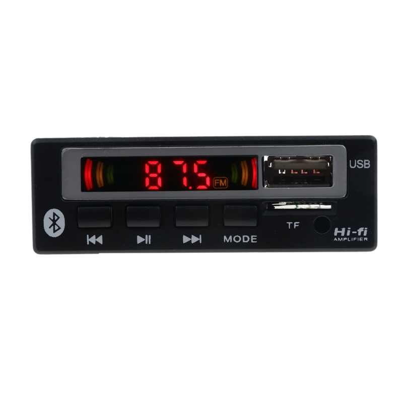 Bluetooth5.0 Mp3 Wma Wav Decoder Board 5V 12V Wireless o Module Color Sn Usb Tf Fm Radio For Car Accessories
Bluetooth5.0 Mp3 Wma Wav Decoder Board 5V 12V Wireless o Module Color Sn Usb Tf Fm Radio For Car Accessories