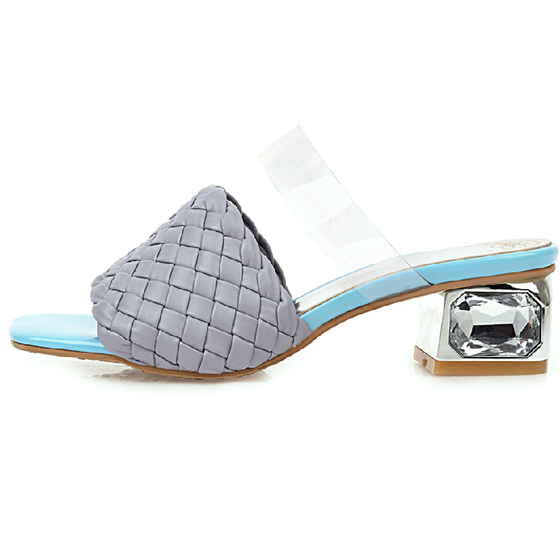Comfort Summer Women Mules Shoes Outdoor Luxury Crystal Women Slide Low Heels Casual Knitted Beach Women's Slipper Large Size, Beige
Comfort Summer Women Mules Shoes Outdoor Luxury Crystal Women Slide Low Heels Casual Knitted Beach Women's Slipper Large Size, Beige