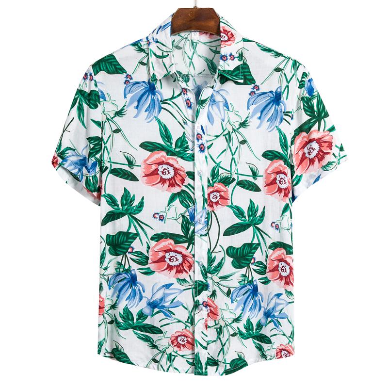 2020 New Summer Men's Hawaiian Shirts Funny Printed Turn Down Collar Short Sleeve Casual Shirts Button Streetwear, Color 1
2020 New Summer Men's Hawaiian Shirts Funny Printed Turn Down Collar Short Sleeve Casual Shirts Button Streetwear, Color 1