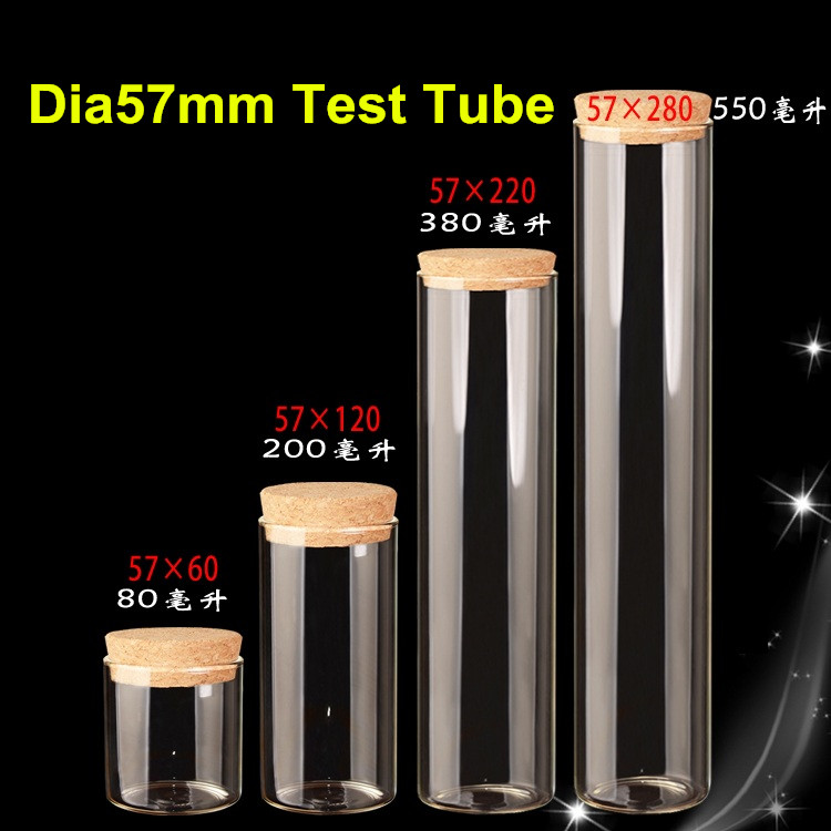 6 X Dia57mm High Borosilicate Straight Glass Storage Jar With Corks Sealing Glass &Luck Clear Empty Bottles
6 X Dia57mm High Borosilicate Straight Glass Storage Jar With Corks Sealing Glass &Luck Clear Empty Bottles